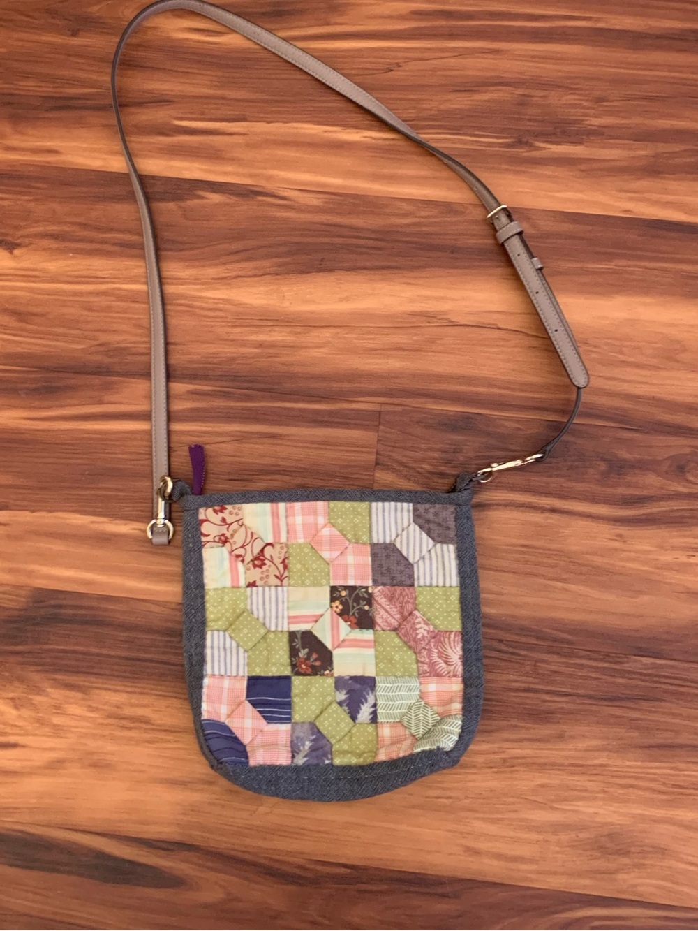 Vintage Patchwork crossbody bag